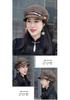 Face-Slimming Women's Beret: Loose Fit, Short Brim Newsboy Painter Hat for Spring & Autumn