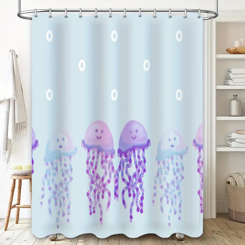 Delicate Pink Bloom Shower Curtain Bath Decor for Girls Soft Fabric with Hooks Perfect Gift For Her #18705342698