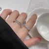 Lindon Copper Alloy Zircon Ring Ladies Jewelry Wedding Promise Party Gift