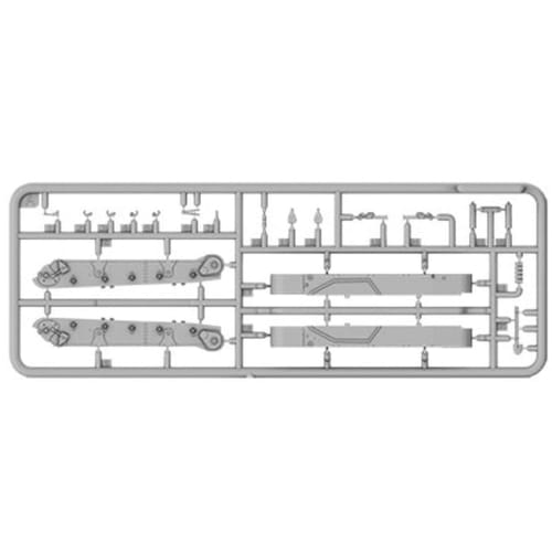 IBG 1/72 Hungarian Fighting Vehicle 40/43M Zrinyi II 105mm Assault Gun with Skirt Plastic Model Kit PB72052