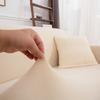 Sofabezug für Wohnzimmer, 1 Stück, einfarbig, elastischer Sofabezug, Eckcouchbezug, Sesselschutz, 1/2/3/4-Sitzer