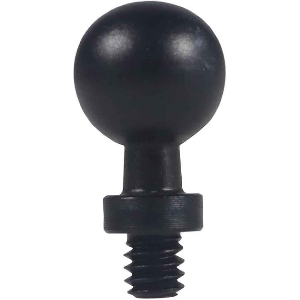 FEICHAO 20mm/17mm/15mm/13mm To 1/4 Screw/Hole Ball Head Mount Adapter for Action Camera Photography Accessories (20mm To 1/4 Screw)
