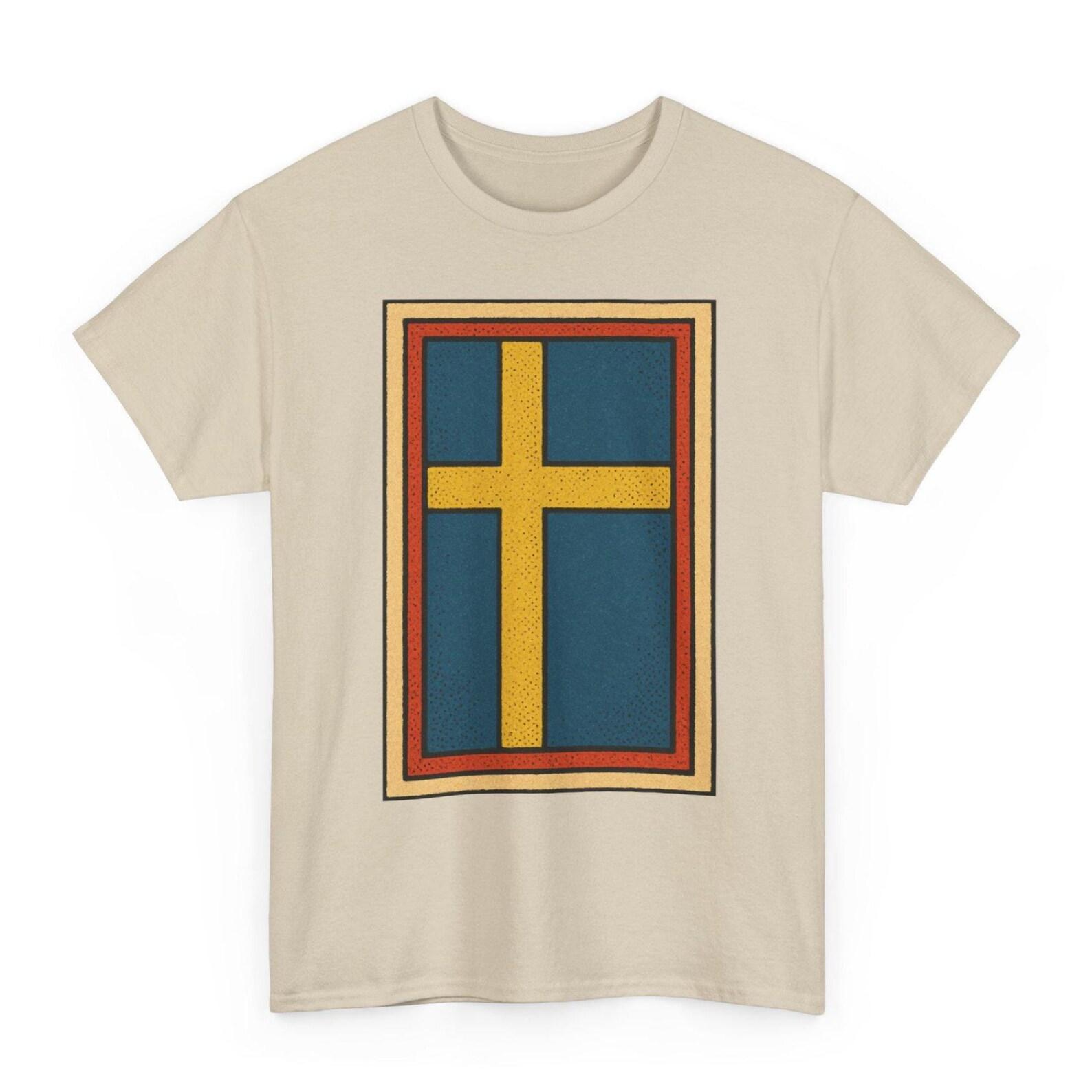 Sweden Flag T-Shirt Unisex: Retro Stockholm Tee 2XL