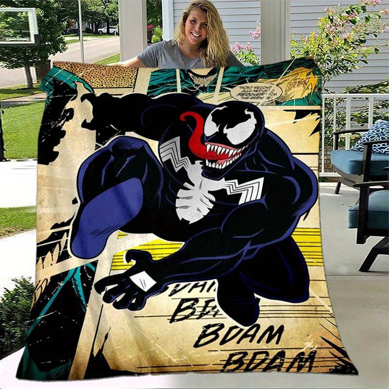 

Avengers Super Heroes Throw Blanket - Soft, Lightweight & Warm for Couch, Bed, Outdoor Use - Perfect Birthday Gift 130x150cm
