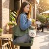 Breathable Pet Outing Bag Single-Shoulder Anti-Escape Puppy Sling Bag Large Capacity with Hole Cat Carrier Bag Vet Visit