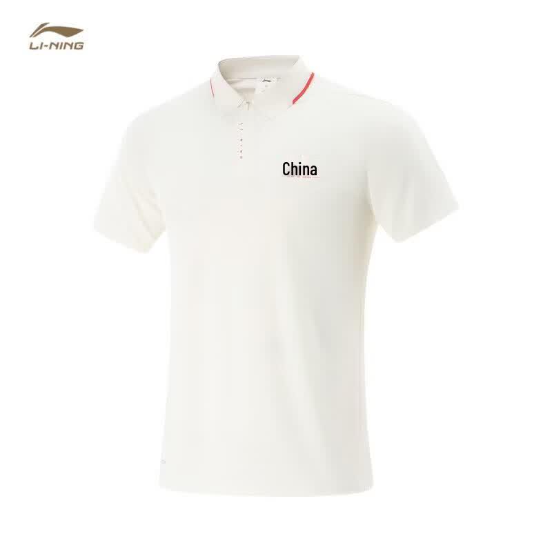 Li-Ning Glory Series Ice-Feel Sun Protection Unisex Polo Shirt