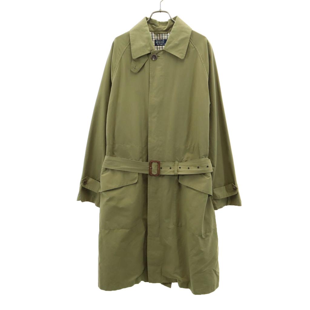 Polo by Ralph Lauren Stainless Collar Coat M Khaki Men's Used