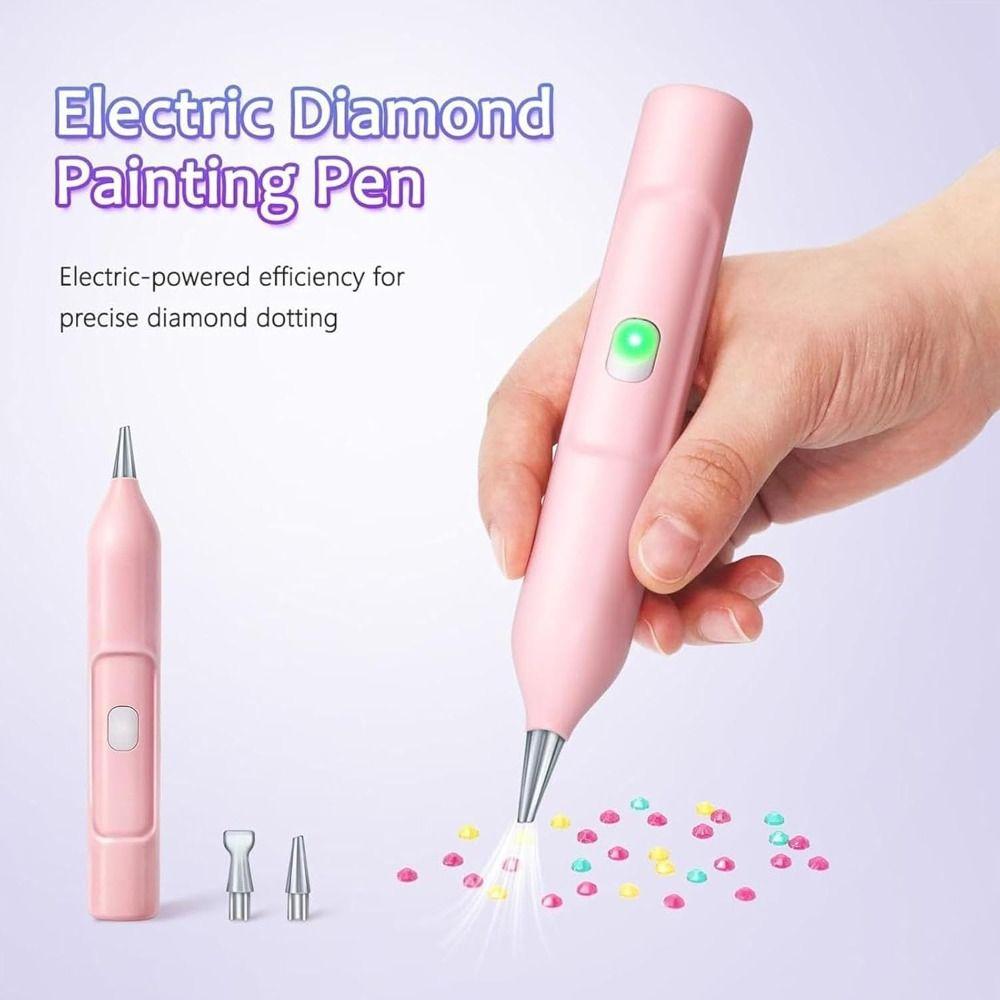 Rechargeable Diamond Painting Vacuum Pen Rhinestone Dot Pen  Automatic Craft Making Accessories
