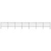 VidaXL Garden Fence with Spear Top Steel 1248 X 120 Cm Black 277626