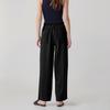 Women's Elastic Waist Loose Denim Wide-leg Pants