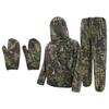 Outdoor-Mückenschutzanzug mit Kapuze, Netzjacke, Hose und Handschuhen, atmungsaktive, leichte Insektenschutzausrüstung für Wandern, Camping