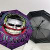 1PC Joker Suicide Squad Umbrella-8-Rib Reinforced, Automatic Open, Lightweight & Durable, Cute Fashion Accessory for Outdoor, D2635