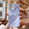 Grey Gold Marble Patterned Phone Case with A High-end Feel for IPhone 14 Film All Inclusive for Apple 15 Phone Case