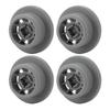 4PCS Dishwasher Lower Rack Wheels for Neff 165314 Lower Basket Rail Replacement Roller