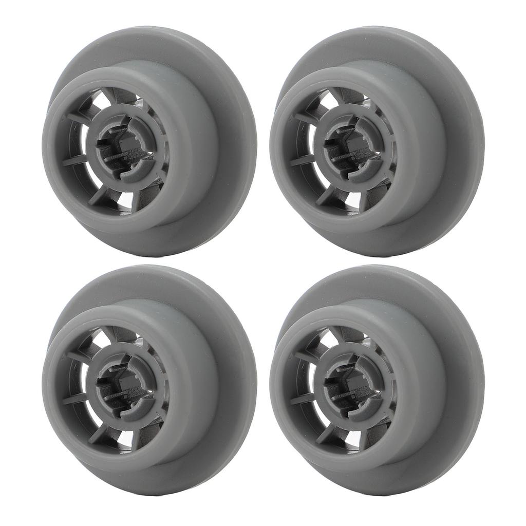 4PCS Dishwasher Lower Rack Wheels for Neff 165314 Lower Basket Rail Replacement Roller