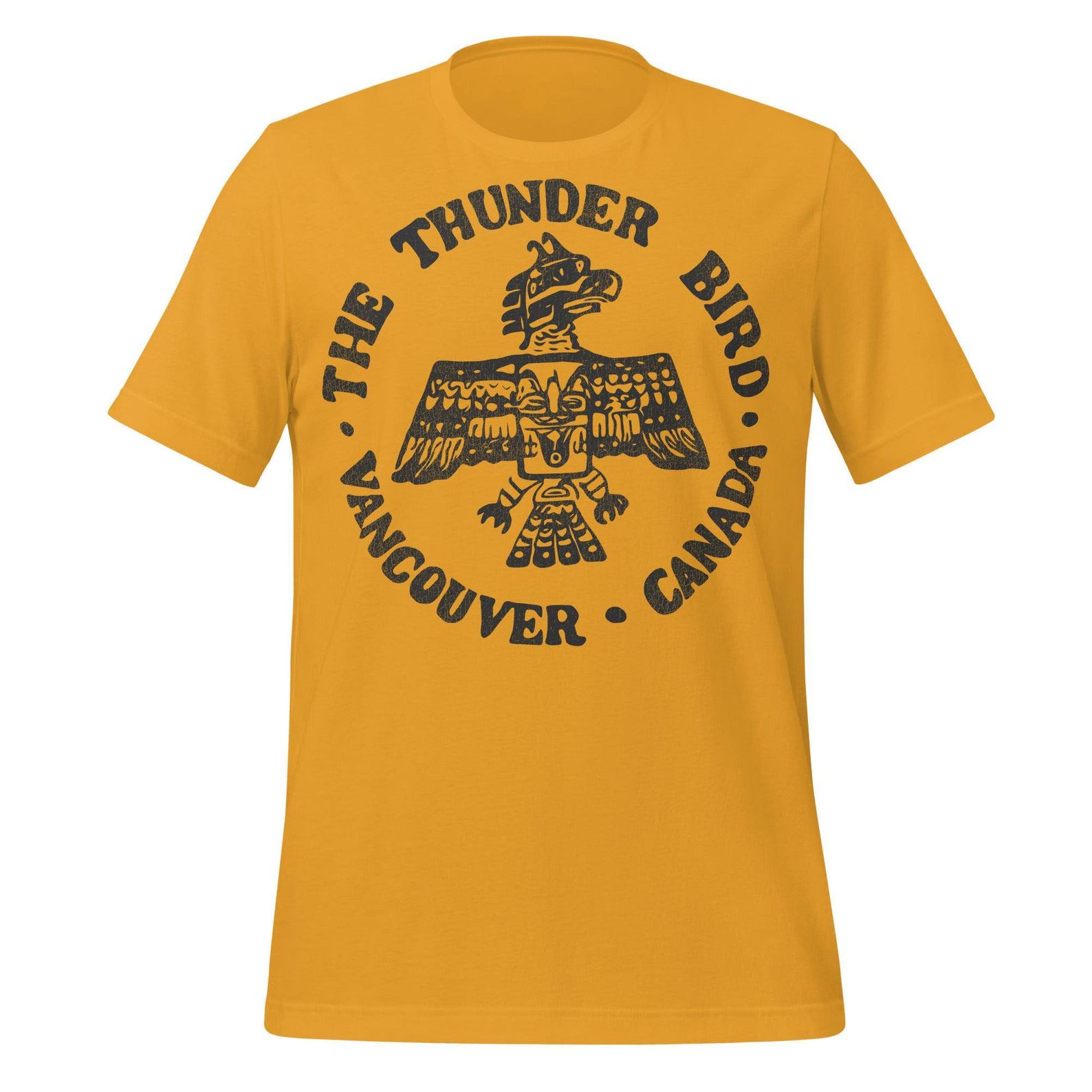 Thunder Bird Bookstore Shirt: Vintage Vancouver Canada (Unisex Cotton) L