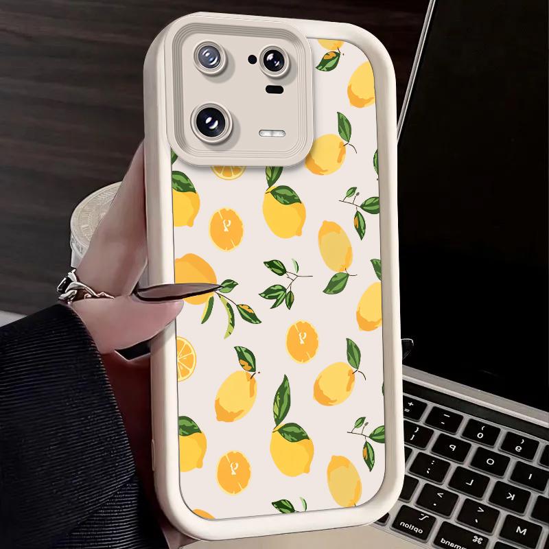 Summer Yellow Lemon Case for Xiaomi Mi 15 Pro 14 14T 13 13T 12 11 Lite 11T POCO X7 X6 5G X5 X3 NFC F6 F5 M7 M6 4G Cover Funda