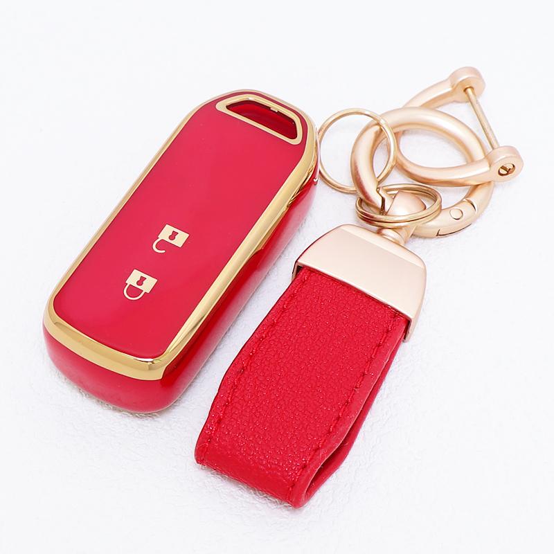 2/4 Buttons for Honda N-One N Wagon N-BOX JF1 JF2 Custom JF3 JF4 N-BOX+Plus TPU Car Key Case Cover Shell Fob Keychain Bag