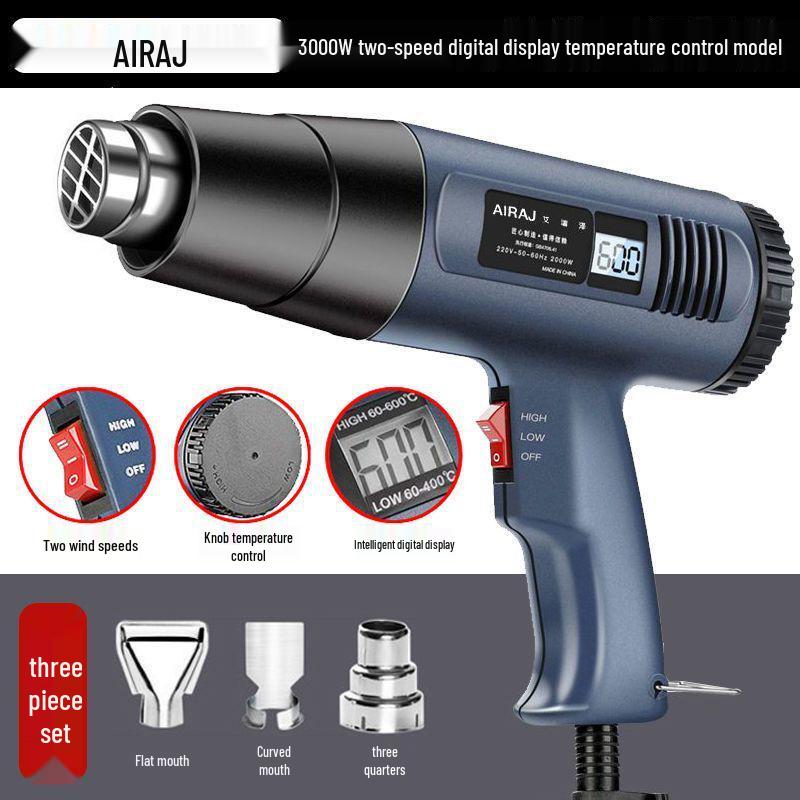 Arrizo High-Power Portable Heat Gun for Electronic Repair & Heat Shrink Applications
