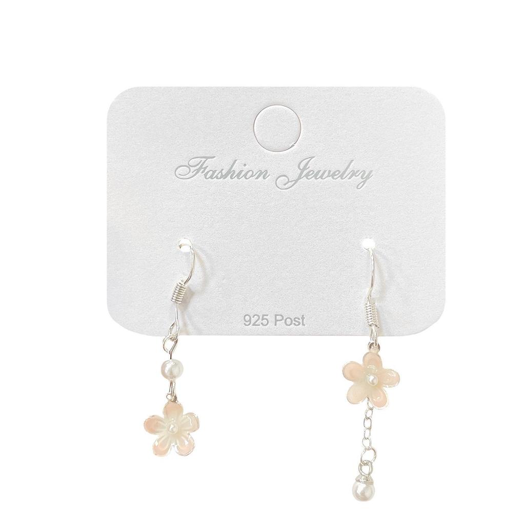 Spring/Summer Women's Fairy Tassel Gradient Flower Earrings - Colorful & Exquisite Design