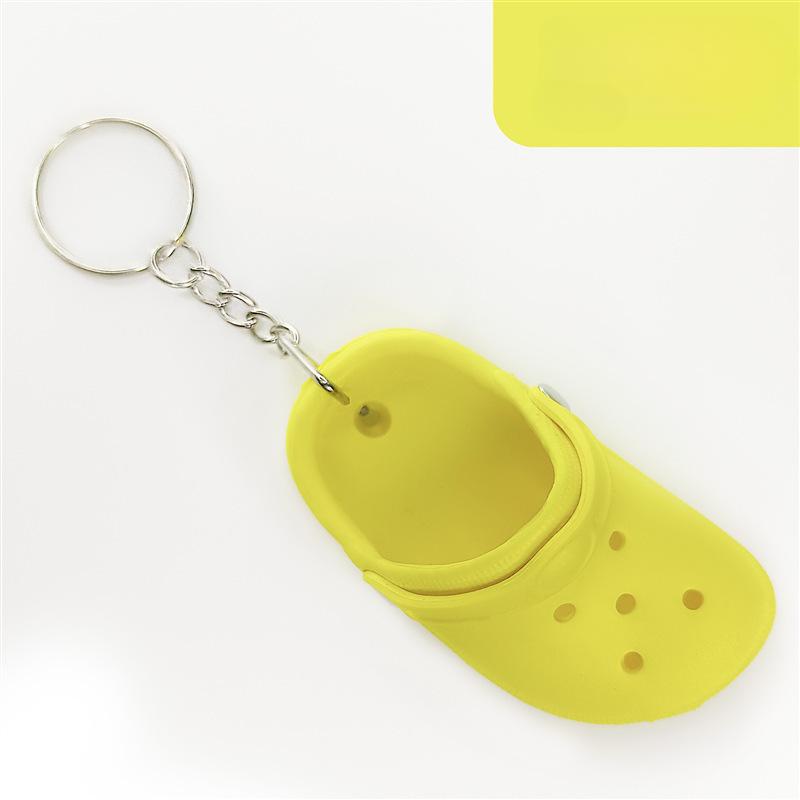 

Новые мини-тапочки, туфли с маленькими дырочками, подвески, маленькая обувь, брелок, украшения для школьной сумки 1pc