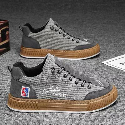 Sapatos de lona masculinos novos quatro estações moda juventude confortável fundo plano sapatos casuais ao ar livre sola grossa sapatos esportivos macios