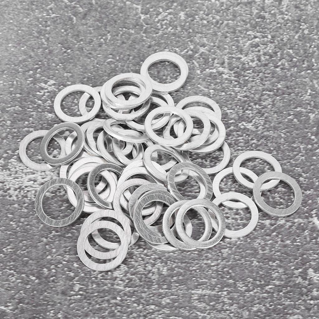 50pcs Oil Drain Plug Washer Seals Gaskets Rings 9956?41?400 Fit for Mazda CX?5 MX?5