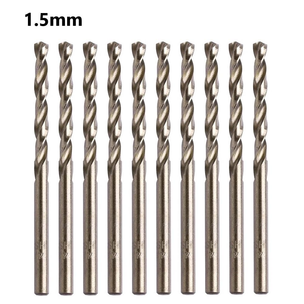 Set burghie HSS de lungă durată pentru metale grele și pentru oțel inoxidabil 1 5mm