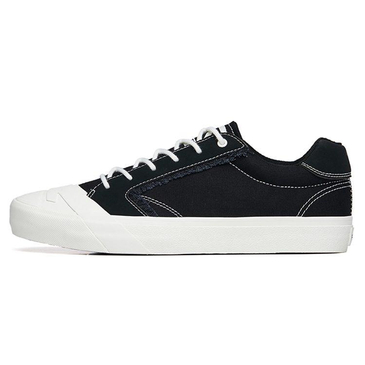 Anta Life Collection Slip Resistant Abrasion Resistant Slip Resistant Abrasion Resistant Low top Canvas Shoes Men's 112228077S-2