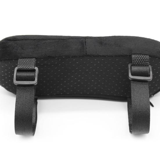 2 Pièces Coussin d'Accoudoir de Chaise de Bureau avec Sangles Réglables Mousse à Mémoire Accoudoir de Chaise de Bureau Gaming