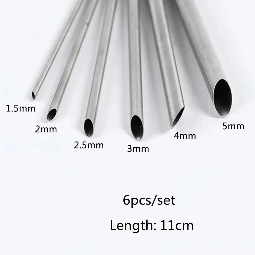 

6 шт./набор дыроколов из нержавеющей стали для резьбы, скульптуры, моделирования, резки и пробивки керамики и полимерной глины