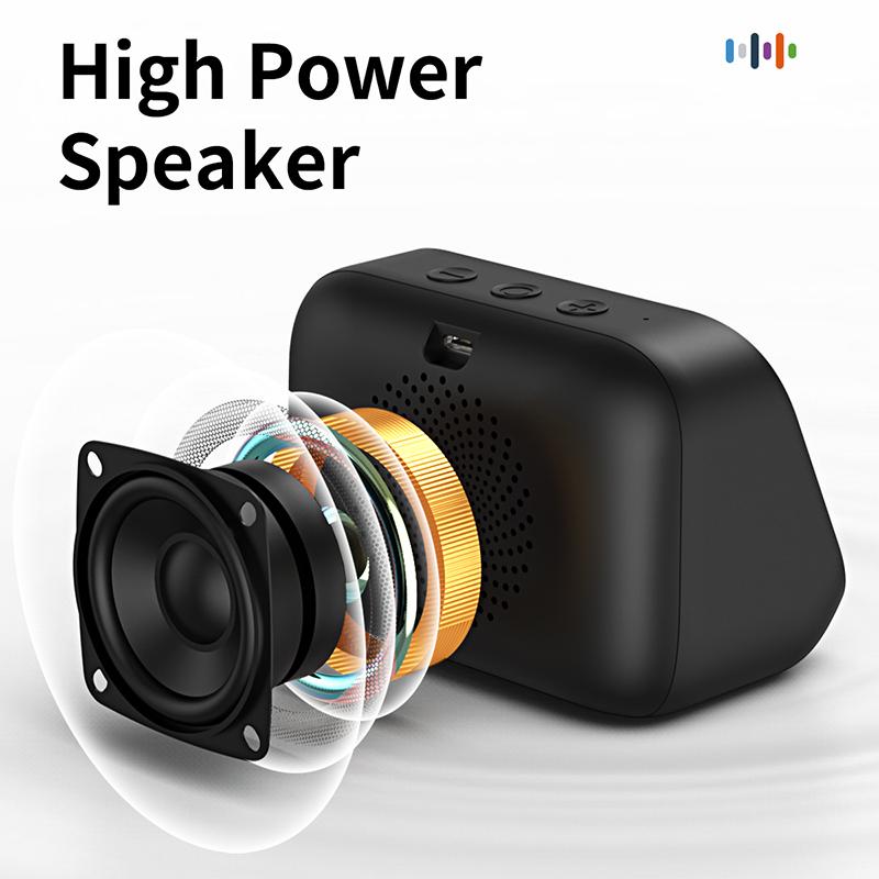 Akıllı Çalar Saat Bluetooth Hoparlör Hava Durumu Göstergesi Gece Lambası Müzik Hikaye Oynatıcı Fotoğraf Çerçevesi Mükemmel Hediye Bluetooth UYGULAMASI