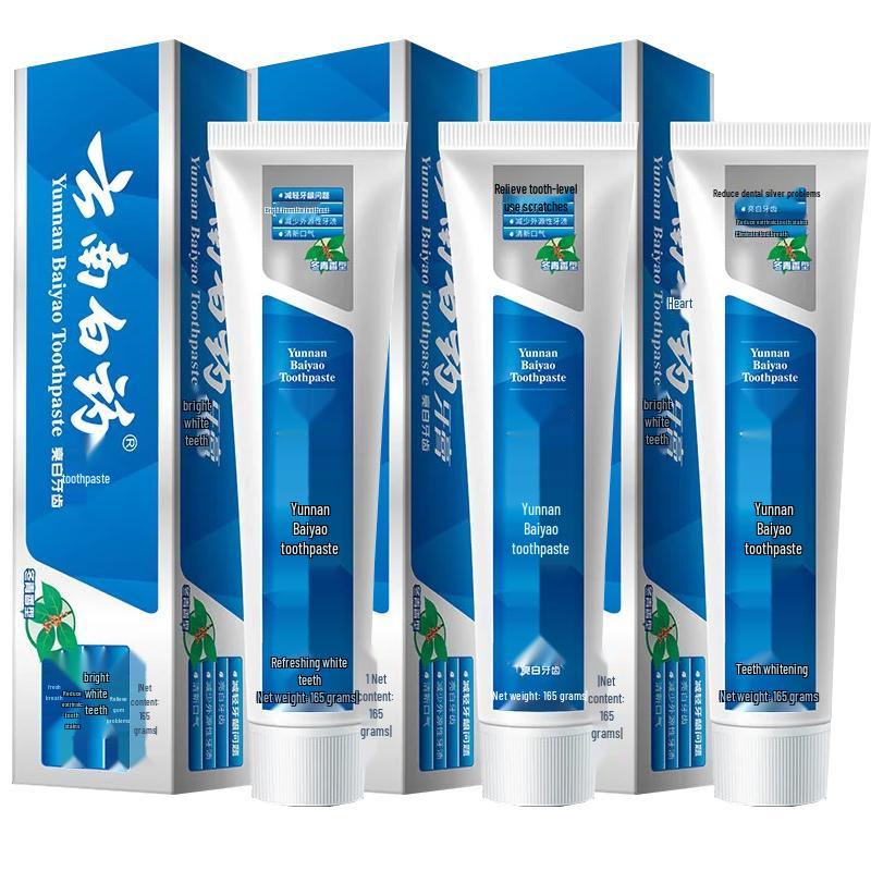 

Yunnan Baiyao Wintergreen Toothpaste (3 x 165g)