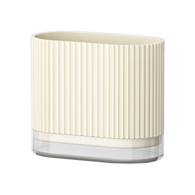 Wall-Mounted Punch-Free Chopstick Holder Basket for Kitchen Storage