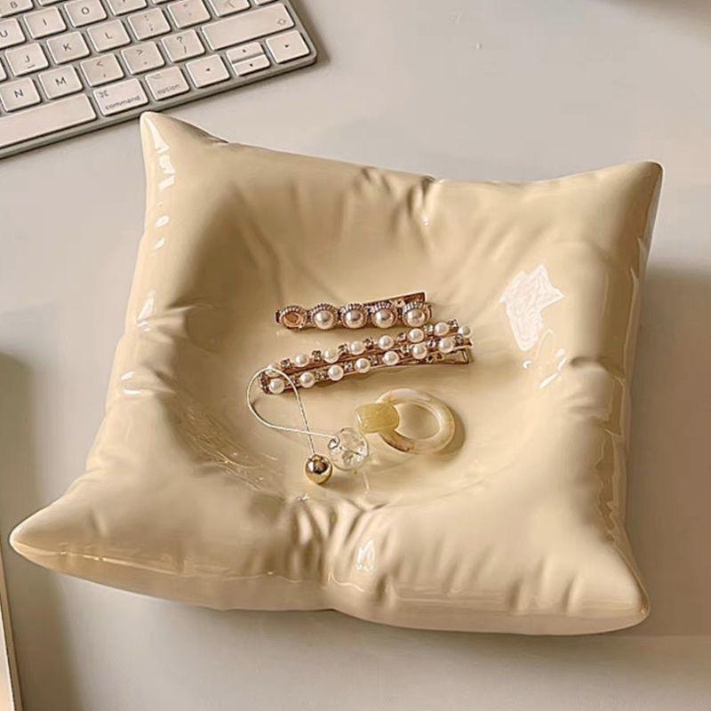 Creative Ceramic Salad Plate – Dessert, Snack, Sushi & Cold Dish Serving Plate