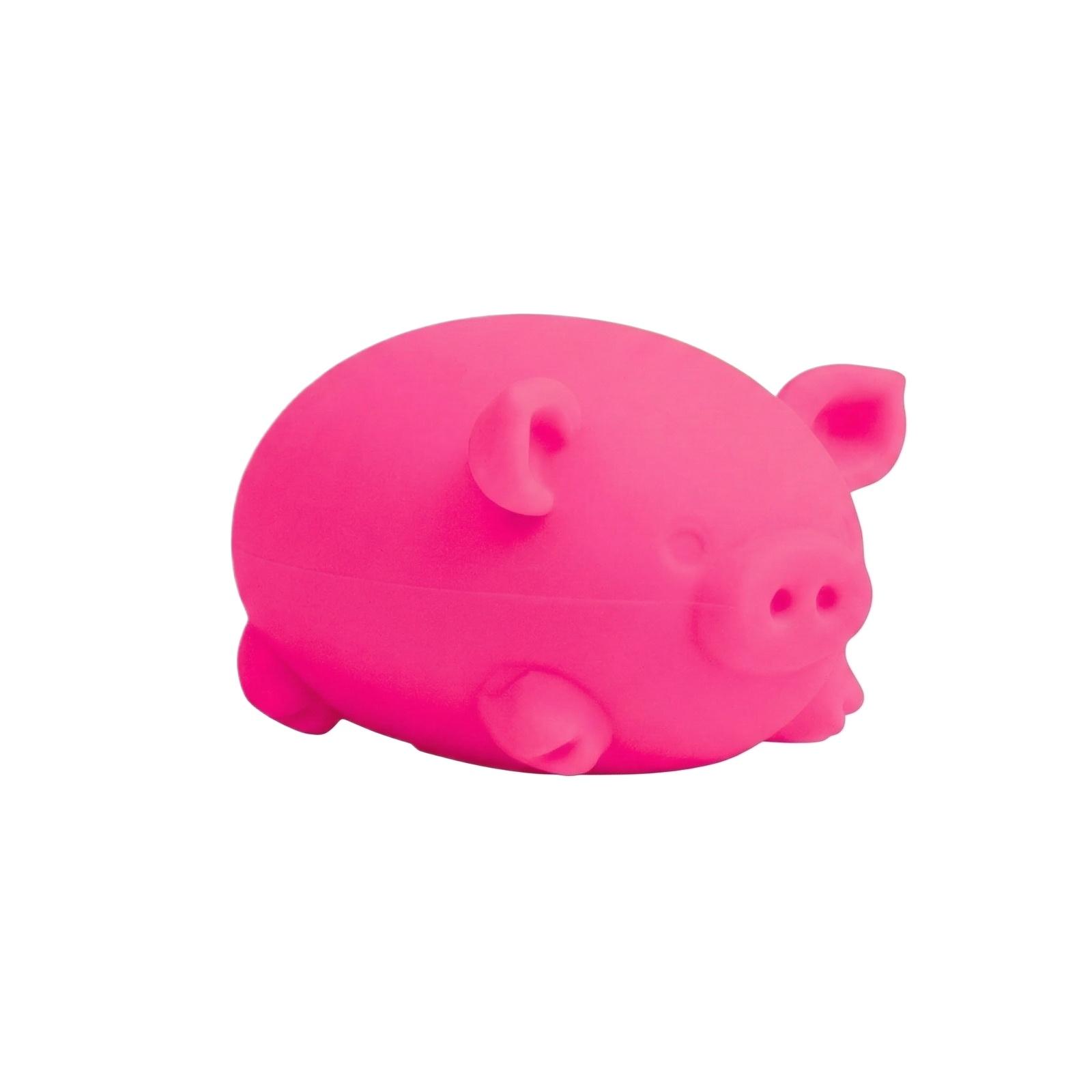 

Squishy Pig Stress Relief Toy Soft Squeeze Animal Shape Sensory Fidget Toy for Hand Exercise and Relaxation One Size розовый