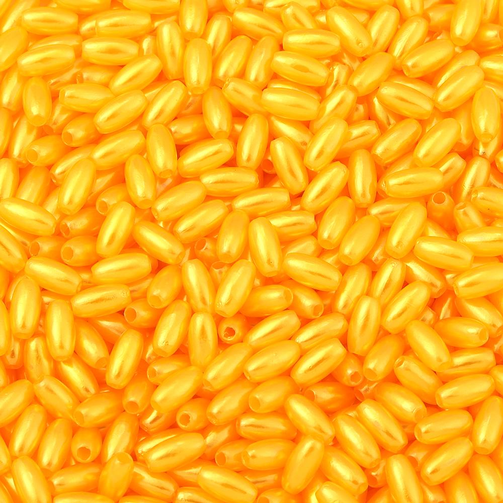 100-200 Stück Wassertropfenform ABS Imitation Perlen Bunt Oval Reis Lose Perlen Für DIY Schmuckherstellung Armband Halskette