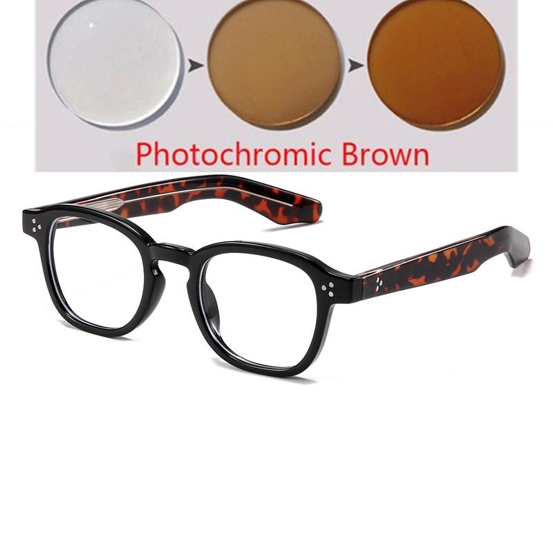 Rivet Frame Oval Student Myopia Spectacles 1.56 Single Anti Blue Rays Shortsighted Prescription Eyeglasses 0 -0.5 -0.75 To -6.0