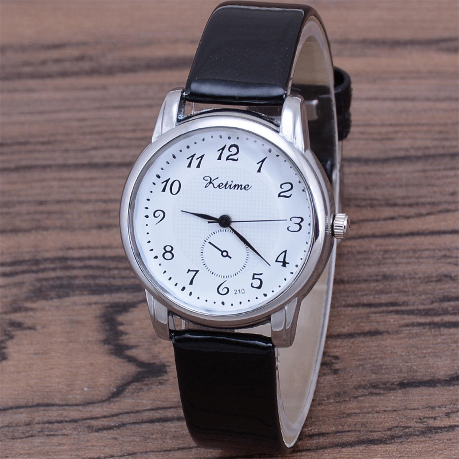 

Женские модные кожаные часы One Size