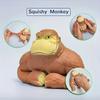Stress Relief Squeeze Monkey Toy, Soft Squishy Gorilla Model for Kids & Adults, Premium Material