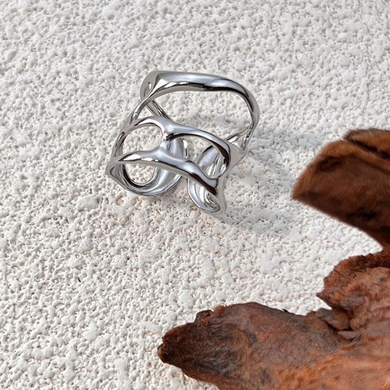 316L Stainless Steel Rings for Women Silver Color Never Fade Luxury Classic Rings Wedding Couple Rings Party Jewelry Accessories