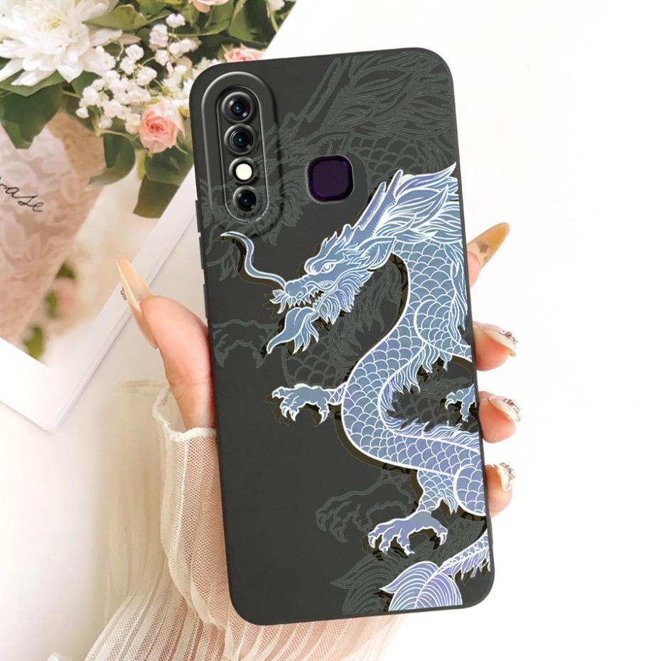 Cute Printed Phone Case For Infinix Hot 8 8Lite X650 X650C Soft Silicone Shockproof Cases For Infinix Hot 8 Lite Hot8 Bumpers