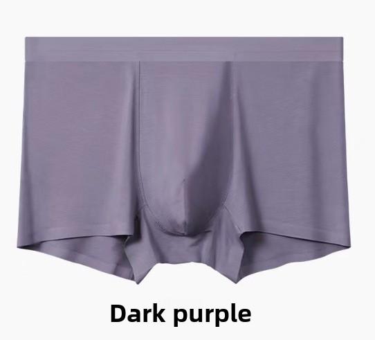 Oversize Men's Summer Modal Non-mark Breathable High Bounce Flat-angle Briefs