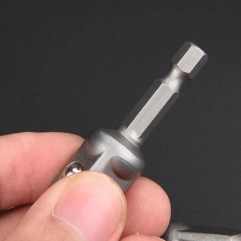 3 buc Adaptor Soclu Burghiu Extensie Burghie Burghiu cu Cap Pătrat Coadă Hexagonală Mărime 1/4 3/8 1/2