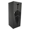 Umbrella Storage Bucket Metal Rustproof Compact Fast Drying Umbrella Rack Holder for Entryway Foyer Black