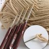 Handle Micro Hook Dreadlock Crochet Needles Hook Needle Hair Wig Making Tools