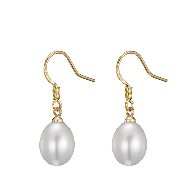 Natural Freshwater Teardrop Pearl Earrings Drop Dangle Earrings for Women Fashion Jewelry boucle d’oreille Earings Brincos