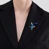 Chinese-style Dolphin Brooch, High-end Women's Exquisite Enamel Brooch, Design Sense, Niche Brooch