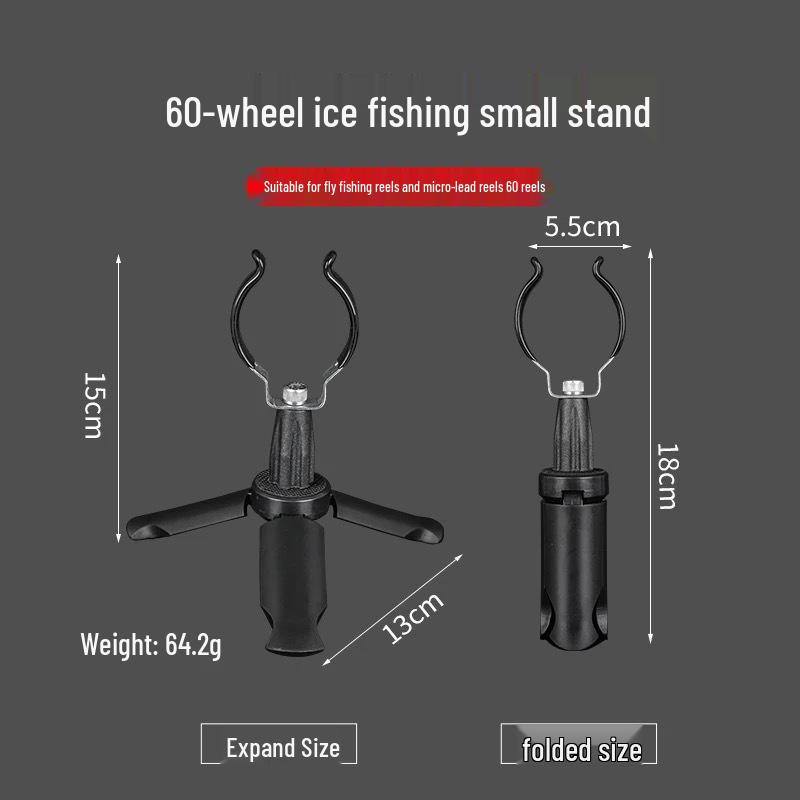 Portable Folding Ice Fishing Rod Holder 5060 for Winter Fishing