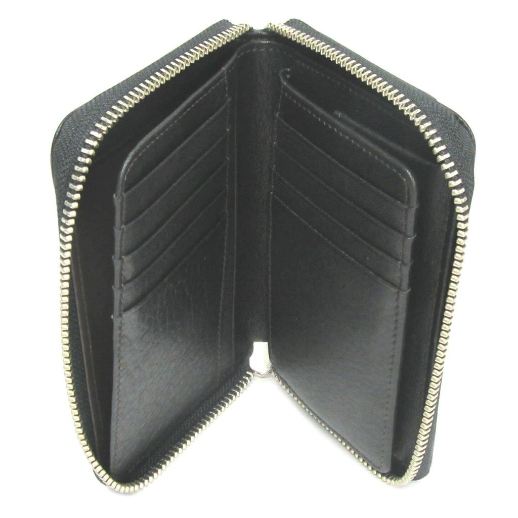 Lugard zipper round wallet 5190 [Luggard G3] Three-way medium-sized (black)